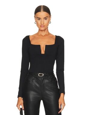 Susana Monaco Square Wire Top in Black